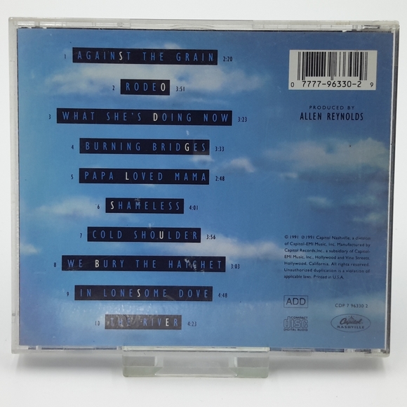 Garth Brooks Ropin' The Wind CD 1991 - Picture 3 of 3